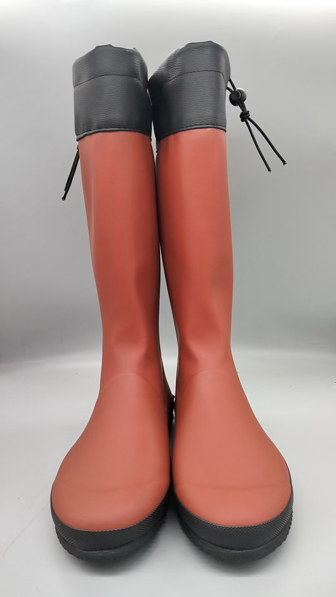 Stijlvolle latex regenlaarzen voor dames