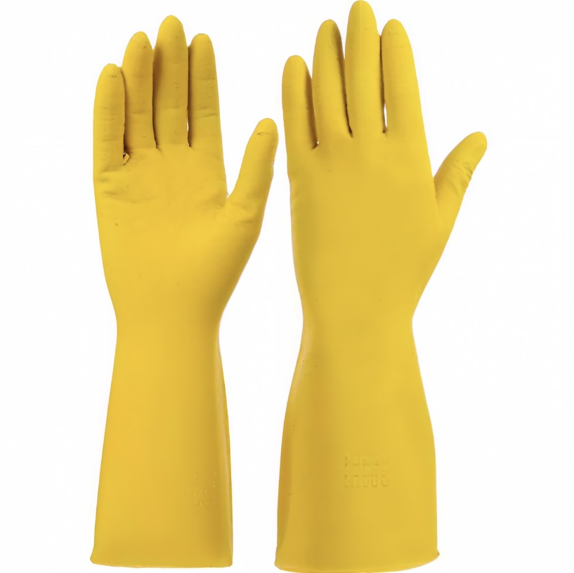 Rubberen handschoenen