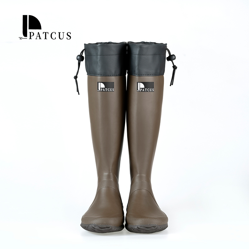 Waterdichte latexlaarzen voor dames